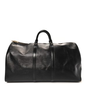 Louis Vuitton Epi Keepall 55 Black