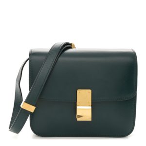 Celine Box Calfskin Teen Classic Box Flap Bag Amazone