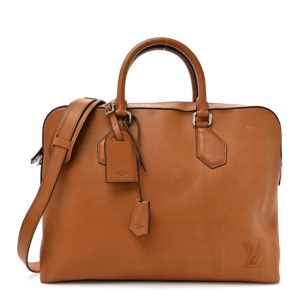 Louis Vuitton Cuir Millesime Porte-Documents Voyage PM Tan