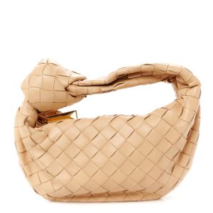 Bottega Veneta Nappa Intrecciato Mini Jodie Almond