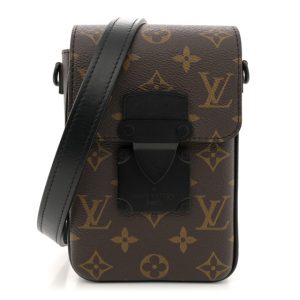 Louis Vuitton Monogram S Lock Vertical Wearable Wallet