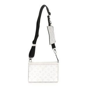 Louis Vuitton Taiga Monogram Gaston Wearable Wallet Optic White