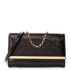 Louis Vuitton Vernis Ana Clutch Amarante