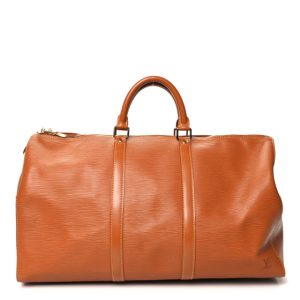 Louis Vuitton Epi Keepall 50 Cipango