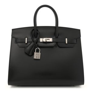 Hermes Box Birkin Sellier 25 Black