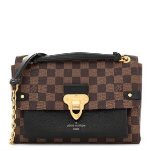 Louis Vuitton Damier Ebene Vavin PM Black