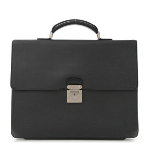 Louis Vuitton Taiga Neo Robusto 2 Compartment Briefcase Black