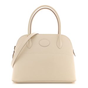 Hermes Epsom Bolide 27 Craie