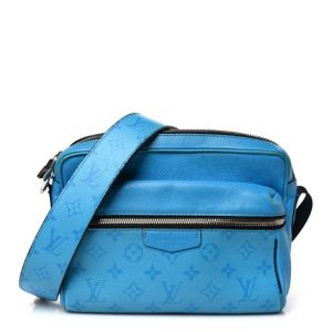 Louis Vuitton Taigarama Outdoor Messenger Blue Lagoon