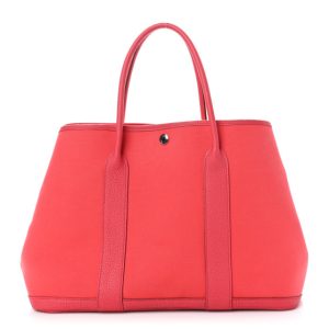 Hermes Toile Negonda Garden Party Tote 36 MM Bougainvillea