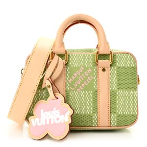 Louis Vuitton Damier Golf Nano Porte Documents Voyage Green