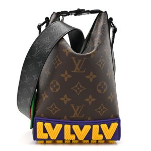 Louis Vuitton Monogram LV Rubber Cruiser Messenger Multicolor