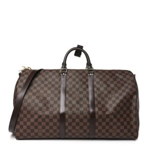 Louis Vuitton Damier Ebene Keepall Bandouliere 55
