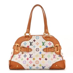 Louis Vuitton Monogram Multicolor Claudia White