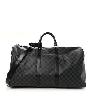 Louis Vuitton Damier Graphite Keepall Bandouliere 55