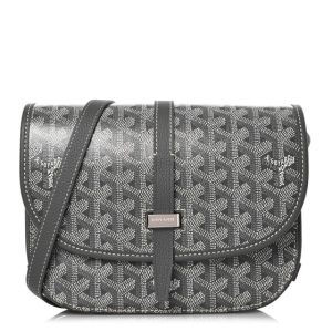 Goyard Goyardine Belvedere II PM Messenger Bag Grey