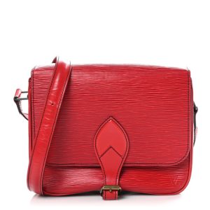 Louis Vuitton Epi Cartouchiere 22 Red