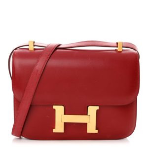 Hermes Box Constance 23 Rouge Vif
