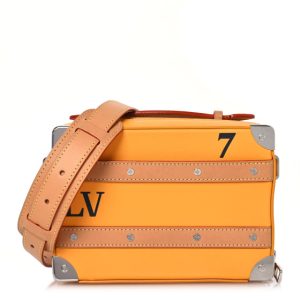 Louis Vuitton Calfskin Soft Trunk Saffron