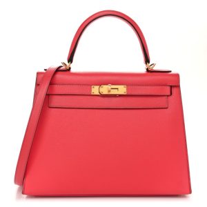 Hermes Epsom Kelly Sellier 28 Rose Jaipur