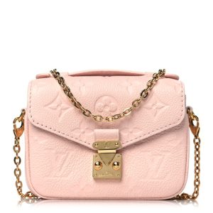 Louis Vuitton Empreinte Micro Metis Rose Pink