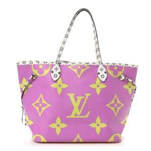 Louis Vuitton Monogram Giant Neverfull MM Pink Lilac