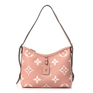 Louis Vuitton Empreinte Monogram Giant Carryall PM Trianon Pink Cream