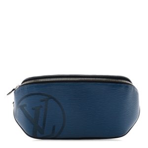 Louis Vuitton Epi Initials Bumbag Cobalt