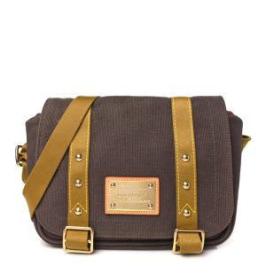 Louis Vuitton Antigua Besace PM Messenger Brown Kaki