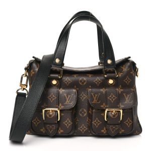 Louis Vuitton Monogram Manhattan NM Black