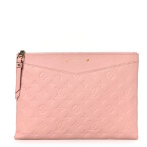Louis Vuitton Empreinte Daily Pouch Rose Poudre