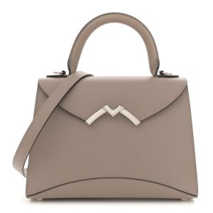 Moynat Carat Calfskin Gabrielle BB Tourterelle