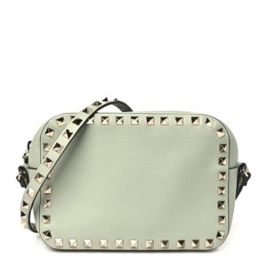 Valentino Garavani Calfskin Rockstud Camera Crossbody Bag