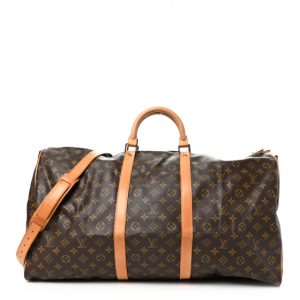 Louis Vuitton Monogram Keepall Bandouliere 60