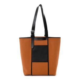 Hermes H Canvas Vache Hunter Swift Etriviere Pocket 27 Bag Gold Black