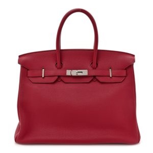 Hermes Togo Birkin 35 Rubis