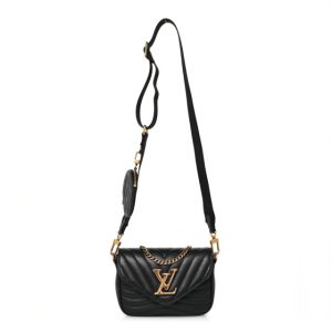 Louis Vuitton Calfskin New Wave Multi Pochette Black