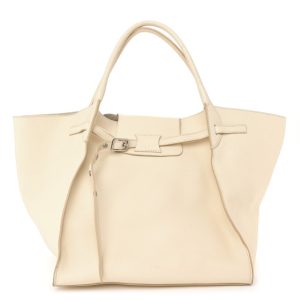Celine Supple Grained Calfskin Medium Big Bag Vanilla