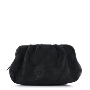 Louis Vuitton Mahina Scala Mini Pouch Black