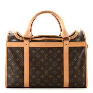Louis Vuitton Monogram Sac Chien 40 Pet Carrier
