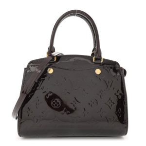 Louis Vuitton Vernis Montaigne BB Amarante