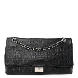Chanel Calfskin Unlimited Jumbo Double Flap Black