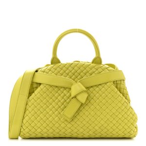 Bottega Veneta Nappa Intrecciato Small Padded The Handle Tote Kiwi