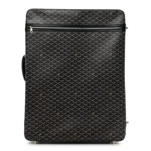 Goyard Goyardine Trolley Rolling Suitcase MM Black