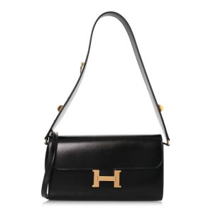 Hermes Box Constance Wallet To Go Rock Black