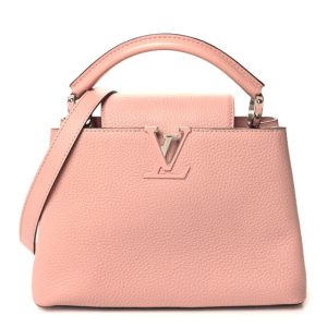 Louis Vuitton Taurillon Capucines PM Magnolia