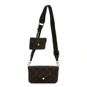 Louis Vuitton Monogram Felicie Strap & Go Kaki