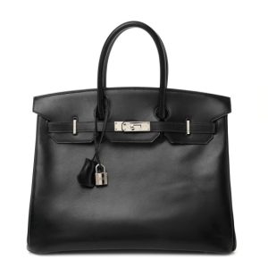 Hermes Box Birkin 35 Black