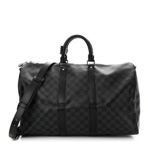 Louis Vuitton Damier Graphite Keepall Bandouliere 45