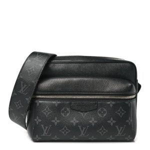 Louis Vuitton Taiga Monogram Eclipse Outdoor Messenger Black